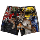 AUSSIE PRIDE SWIM SHORTS
