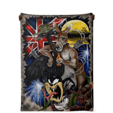 AUSSIE PRIDE MICROFLEECE BLANKET