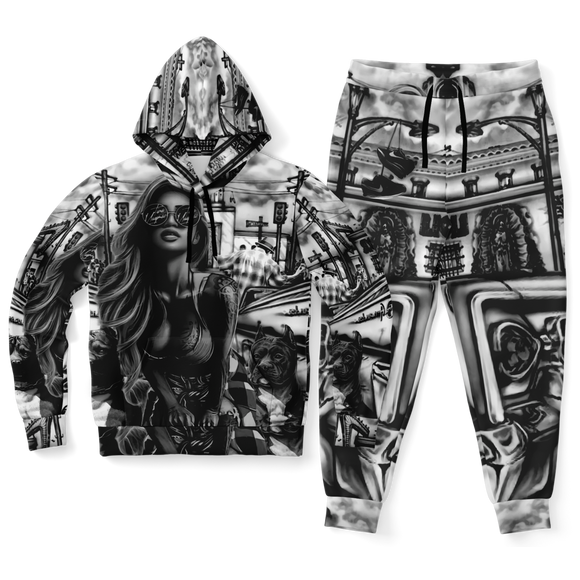 GHETTO LOVE HOODIE/TRACKIE SET