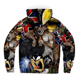 AUSSIE PRIDE MICROFLEECE ZIP HOODIE