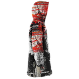 SPLASHED MICROFLEECE SNUG HOODIE