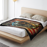 AMERICAN VIKING MICROFLEECE BLANKET