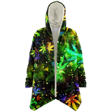 CANNABIS MICROFLEECE CLOAK
