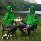 FUNKY GREEN SNUG HOODIE
