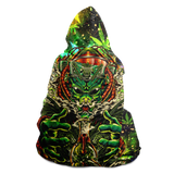 CANNABIS HOODED BLANKET