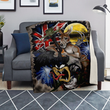 AUSSIE PRIDE MICROFLEECE BLANKET
