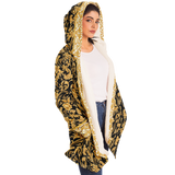 BAROQUE MICROFLEECE CLOAK