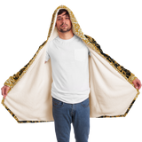 BAROQUE MICROFLEECE CLOAK