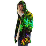 CANNABIS MICROFLEECE CLOAK