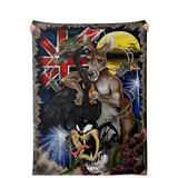 AUSSIE PRIDE MICROFLEECE BLANKET