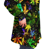 CANNABIS MICROFLEECE CLOAK