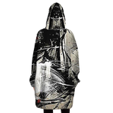 SPLASHED MICROFLEECE SNUGGY HOODIE