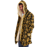 BAROQUE MICROFLEECE CLOAK
