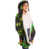 CANNABIS MICROFLEECE CLOAK