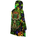 CANNABIS MICROFLEECE CLOAK