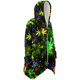 CANNABIS MICROFLEECE CLOAK