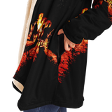 FIRE MICROFIBRE FLEECE CLOAK