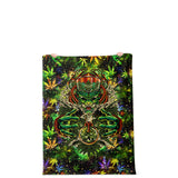 CANNABIS MICROFLEECE BLANKET