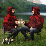 COZMIC RED SNUG HOODIE