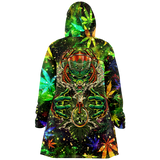 CANNABIS MICROFLEECE CLOAK
