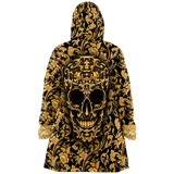 BAROQUE MICROFLEECE CLOAK