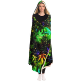 CANNABIS HOODED BLANKET