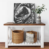 NO LOVE ALL HUSTLE CANVAS