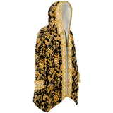 BAROQUE MICROFLEECE CLOAK