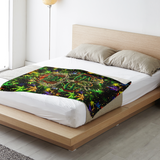 CANNABIS MICROFLEECE BLANKET