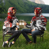 SPLASHED MICROFLEECE SNUG HOODIE