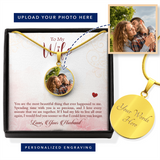 Circle Necklace Upload