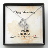 Double Hearts Necklace