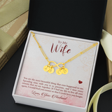 Infinity Bracelet with Circle Charms