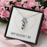 Peas In A Pod Necklace - Valentines