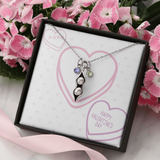 Peas In A Pod Necklace - Valentines