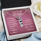 Peas in a pod necklace