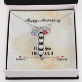 Peas in a pod necklace