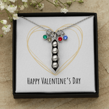 Peas In A Pod Necklace - Valentines