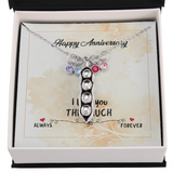 Peas in a pod necklace