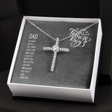 CZ Cross Necklace