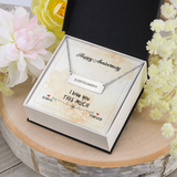 Horizontal Bar Necklace - Roman Numerals