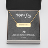 Horizontal Bar Necklace - Roman Numerals