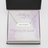 Horizontal bar necklace - Coordinates