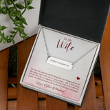 Horizontal Bar Necklace - Coordinates