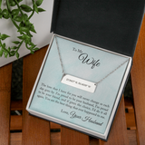 Horizontal Bar Necklace - Coordinates