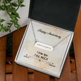 Horizontal Bar Necklace - Coordinates