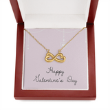 Infinity Heart Necklace - Valentines