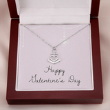Anchor Necklace - Valentines