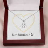 Anchor Necklace - Valentines