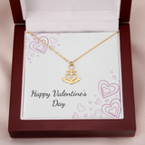 Anchor Necklace - Valentines